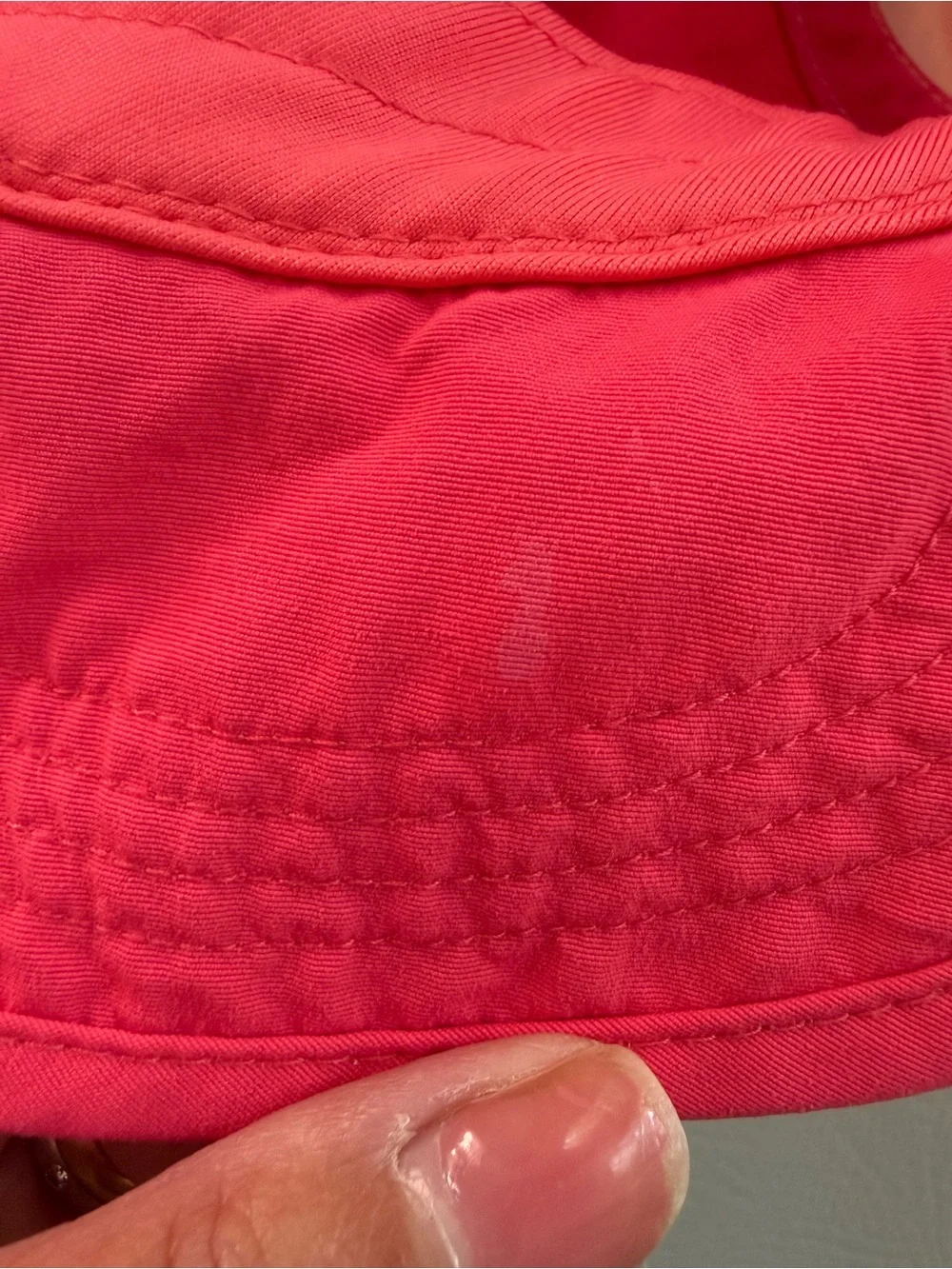 Patagonia Girls Nylon Ball Cap Hat Pink Splatter 5T - Light weight quick dry